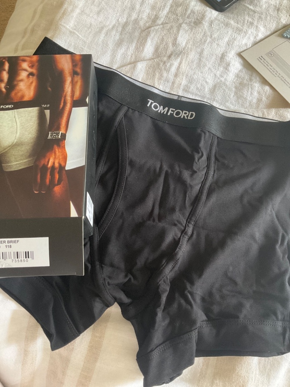 Tom Ford COTTON BOXER BRIEFS TWO PACK - Picture 6 of 8